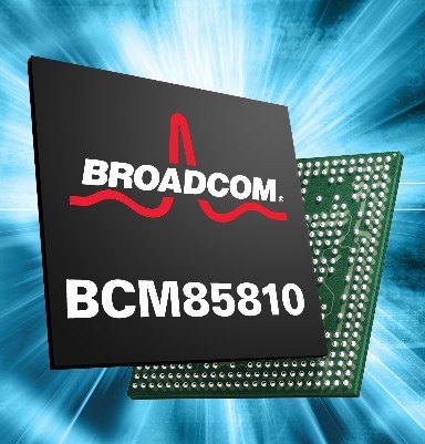 单芯片微波室外单元（ODU）——BCM85810